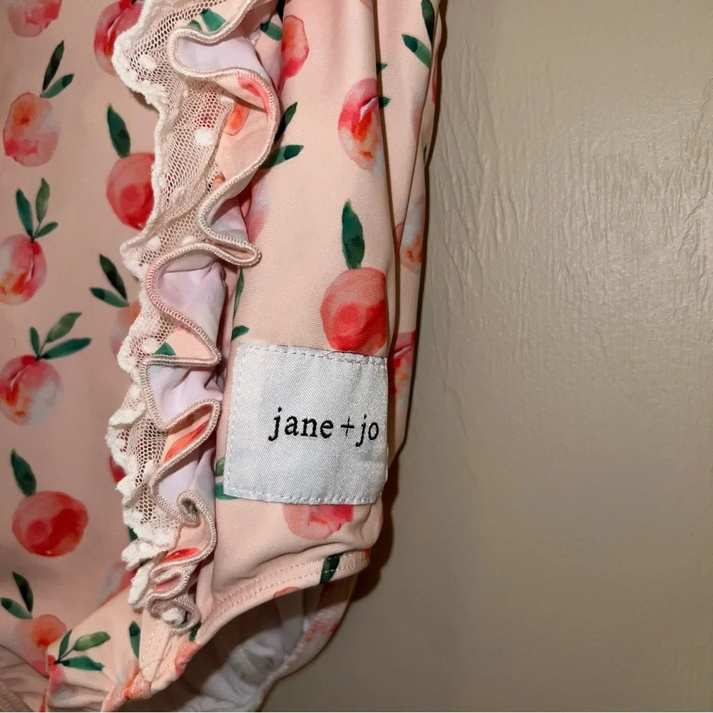 Jane + Jo Peaches Ruffle Swimsuit - Picture 3 of 5